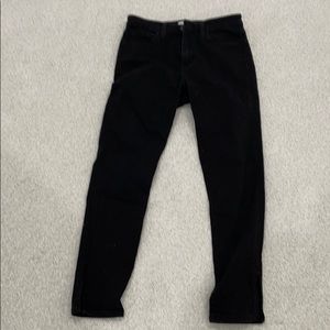 Flying monkey black velvety denim jean